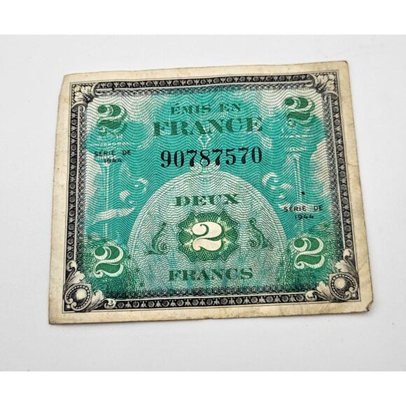 1944 france 2 francs - Picture 1 of 2